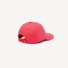 Embroidered Cap in Cotton Twill
