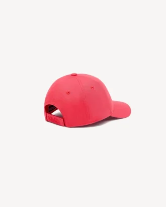 Embroidered Cap in Cotton Twill