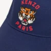 Embroidered Cap in Cotton Twill