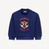 Embroidered Sweatshirt in French Terry
