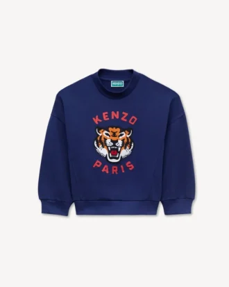 Embroidered Sweatshirt in French Terry