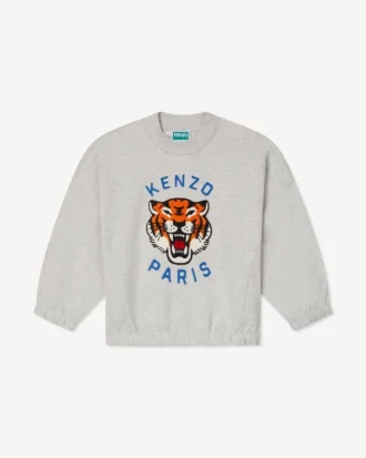 Embroidered Sweatshirt in French Terry