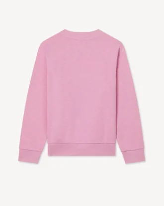 Embroidered Sweatshirt in French Terry