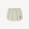 Happy Sweet’ Bermuda Shorts in Cotton Poplin