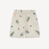 Happy Sweet’ Bermuda Shorts in Cotton Poplin