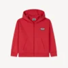 Happy Sweet’ Embroidered Jogging Cardigan in French Terry
