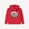 Happy Sweet’ Embroidered Jogging Cardigan in French Terry