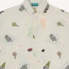 Happy Sweet’ Shirt in Cotton Poplin