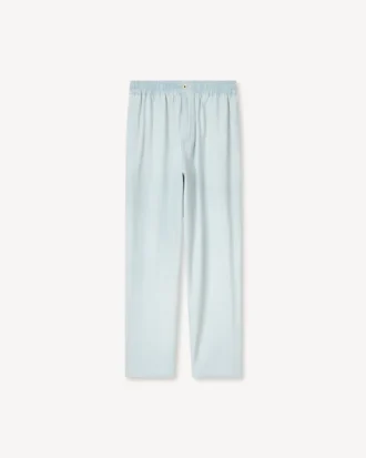 Jogpants in Stone Bleach Chambray