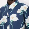 Kenzo Archive Rose’ Casual Shirt in Oxford Cotton Kenzo Archive Rose’ Casual Shirt in Oxford Cotton