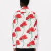 Kenzo Archive Rose’ Double Breasted Shirt in Cotton