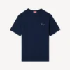 Kenzo Archive Rose’ Embroidered Outlined T-Shirt in Cotton Kenzo Archive Rose’ Embroidered Outlined T-Shirt in Cotton