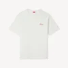 Kenzo Archive Rose’ Embroidered Outlined T-Shirt in Cotton Kenzo Archive Rose’ Embroidered Outlined T-Shirt in Cotton