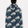 Kenzo Archive Rose’ Military Parka in Technical Taffeta