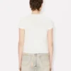 Kenzo Archive Rose’ Outlined T-Shirt in Cotton Kenzo Archive Rose’ Outlined T-Shirt in Cotton
