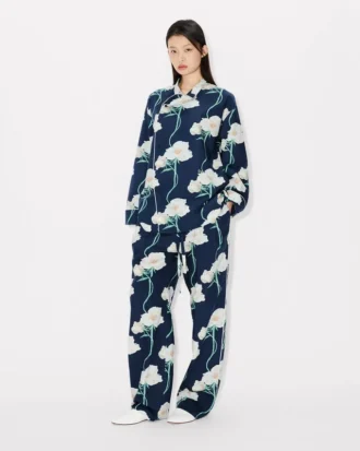 Kenzo Archive Rose’ Pyjama Pants in Cotton