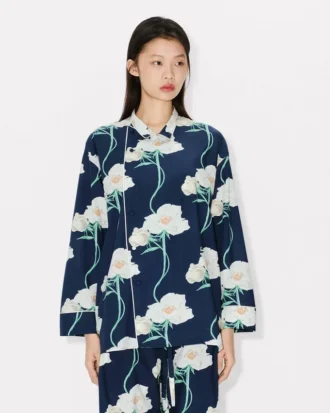Kenzo Archive Rose’ Shirt in Cotton