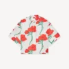 Kenzo Archive Rose’ Short Sleeve Shirt in Cotton Poplin Kenzo Archive Rose’ Short Sleeve Shirt in Cotton Poplin