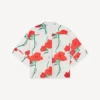 Kenzo Archive Rose’ Short Sleeve Shirt in Cotton Poplin Kenzo Archive Rose’ Short Sleeve Shirt in Cotton Poplin