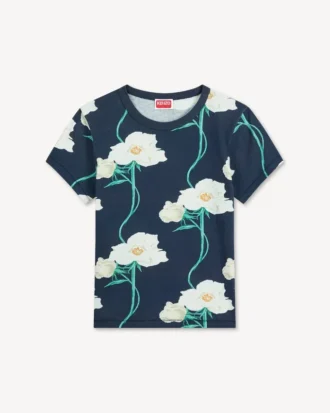 Kenzo Archive Rose’ T-Shirt in Cotton