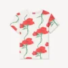 Kenzo Archive Rose’ T-Shirt in Cotton Kenzo Archive Rose’ T-Shirt in Cotton