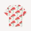 Kenzo Archive Rose’ T-Shirt in Cotton Kenzo Archive Rose’ T-Shirt in Cotton