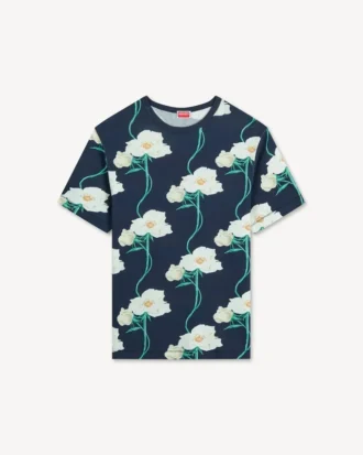 Kenzo Archive Rose’ T-Shirt in Cotton