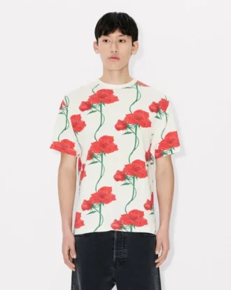 Kenzo Archive Rose’ T-Shirt in Cotton