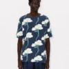 Kenzo Archive Rose’ T-Shirt in Cotton Kenzo Archive Rose’ T-Shirt in Cotton