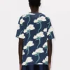 Kenzo Archive Rose’ T-Shirt in Cotton Kenzo Archive Rose’ T-Shirt in Cotton