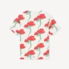 Kenzo Archive Rose’ T-Shirt in Cotton Kenzo Archive Rose’ T-Shirt in Cotton