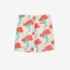 Kenzo Archive Rose’ Tailored Shorts in Technical Taffeta