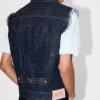 Kenzo Badges’ Cut off Trucker in Japanese Denim Kenzo Badges’ Cut off Trucker in Japanese Denim