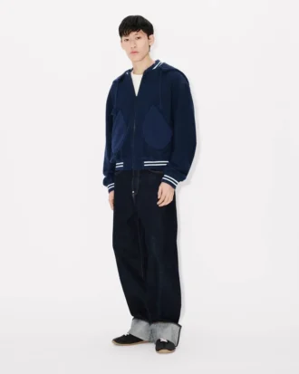 Kenzo Badges’ Embroidered Afterhood Blouson in Cotton