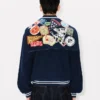 Kenzo Badges’ Embroidered Afterhood Blouson in Cotton Kenzo Badges’ Embroidered Afterhood Blouson in Cotton