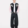Kenzo Badges’ Embroidered Varsity Jacket in Wool Kenzo Badges’ Embroidered Varsity Jacket in Wool