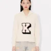 Kenzo Badges’ Jumper in Cotton Wool Kenzo Badges’ Jumper in Cotton Wool