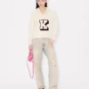 Kenzo Badges’ Jumper in Cotton Wool Kenzo Badges’ Jumper in Cotton Wool