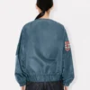 Kenzo Badges’ Light Collarless Bomber Kenzo Badges’ Light Collarless Bomber