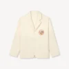 Kenzo Badges’ Light Workwear Jacket in Cotton Kenzo Badges’ Light Workwear Jacket in Cotton