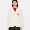 Kenzo Badges’ Light Workwear Jacket in Cotton Kenzo Badges’ Light Workwear Jacket in Cotton