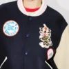 Kenzo Badges’ Oversized Varsity Blouson in Wool