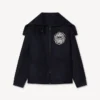 Kenzo Badges’ Peacoat in Mixed Wool Kenzo Badges’ Peacoat in Mixed Wool