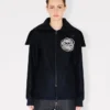 Kenzo Badges’ Peacoat in Mixed Wool Kenzo Badges’ Peacoat in Mixed Wool