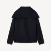Kenzo Badges’ Peacoat in Mixed Wool Kenzo Badges’ Peacoat in Mixed Wool