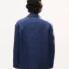 Kenzo Badges’ Quilted Workwear Jacket in Cupro Kenzo Badges’ Quilted Workwear Jacket in Cupro