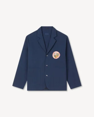 Kenzo Badges’ Workwear Jacket in Cotton