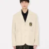 Kenzo Badges’ Workwear Jacket in Cotton Kenzo Badges’ Workwear Jacket in Cotton