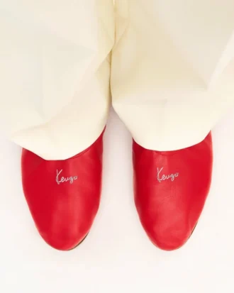 Kenzo Ballet’ Ballerinas in Leather