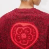 Kenzo Boke Heart’ Cardigan in Cotton Wool Kenzo Boke Heart’ Cardigan in Cotton Wool